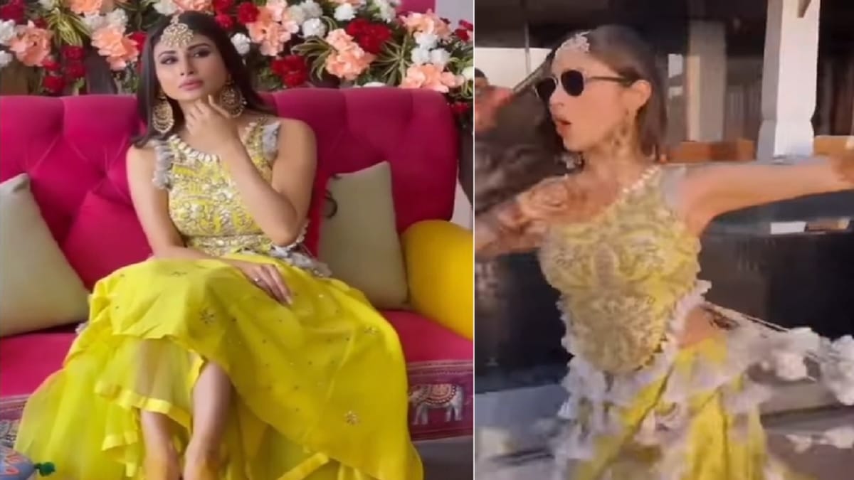 Mouni roy on her wedding