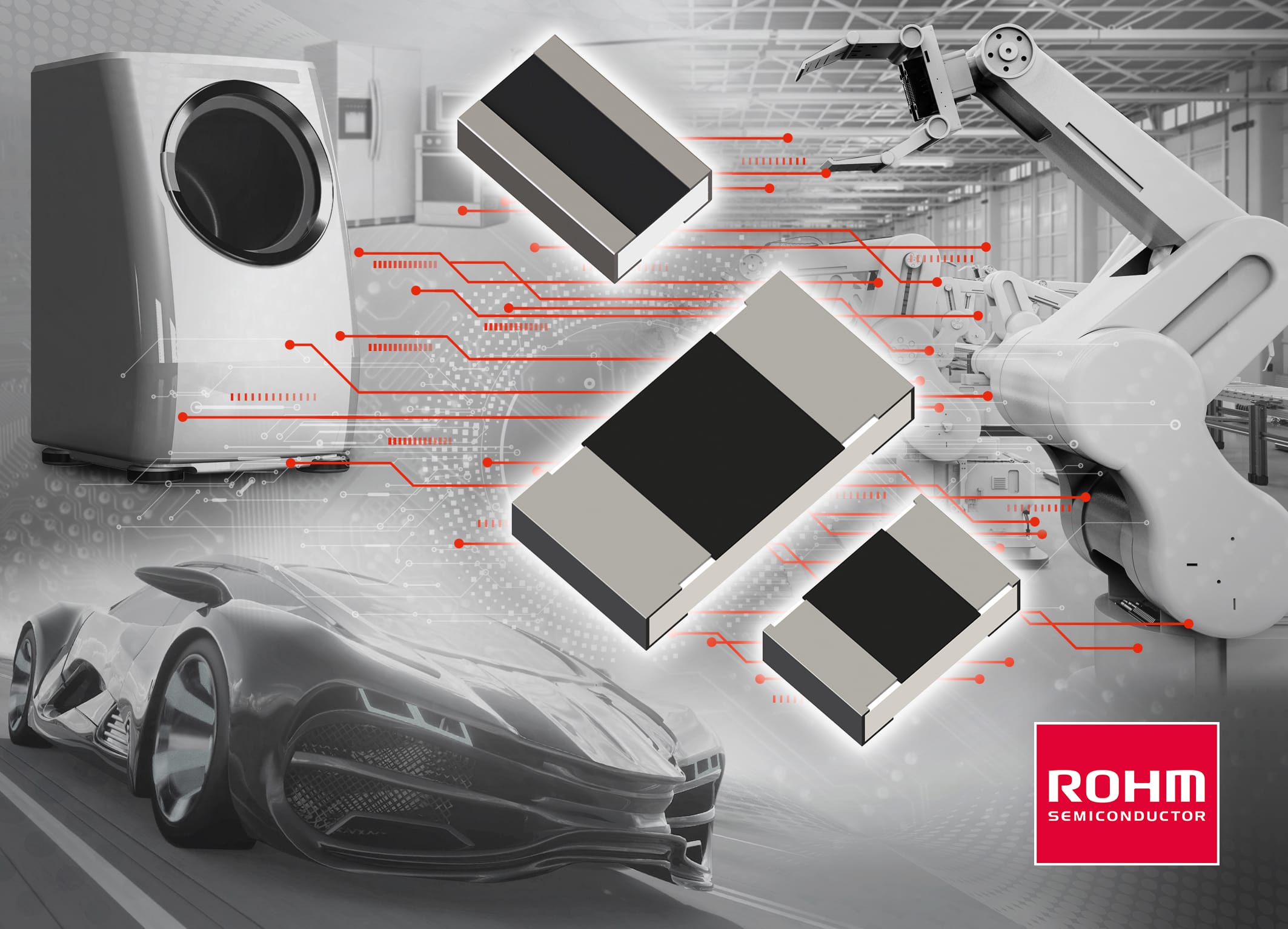 ROHM Delivers the Industry’s Highest Rated Power Shunt Resistors in the 0508 Size, Contributes to Greater Miniaturization